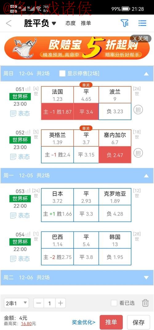 世界杯盘口手机热门 世界杯盘口手机热门